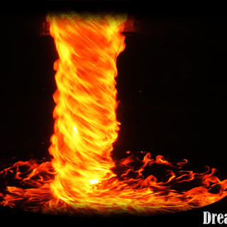 Fire whirl wallpaper