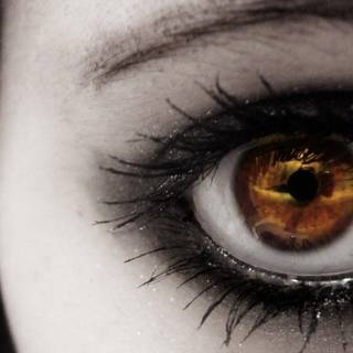 Girl eyes wallpaper