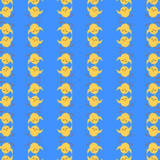 Baby chicks Easter wallpaper