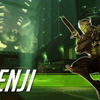 Overwatch Genji wallpaper