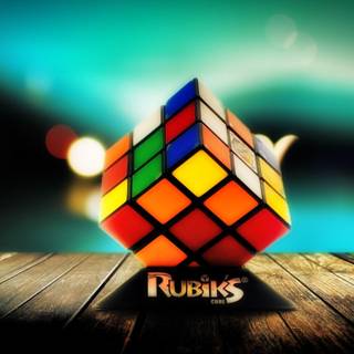 Rubik cube wallpaper