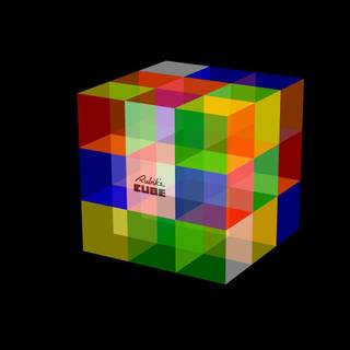 Rubik cube wallpaper