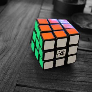 Rubik cube wallpaper