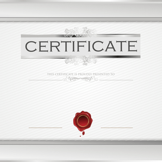 Certificate wallpaper