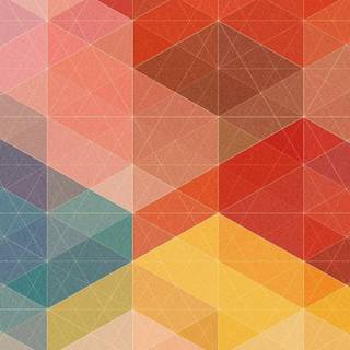 Geometrical wallpaper