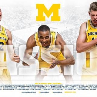Michigan basketball wallpaper