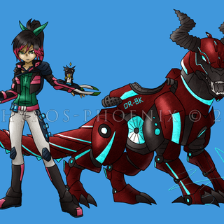 Slugterra Eli and Lucky wallpaper