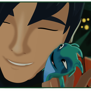 Slugterra Eli and Lucky wallpaper