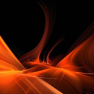 Abstract orange wallpaper