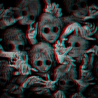 Scary dolls wallpaper