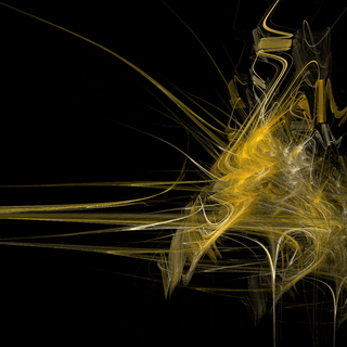 Yellow & black wallpaper