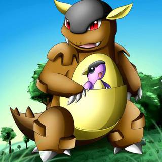 Kangaskhan HD wallpaper