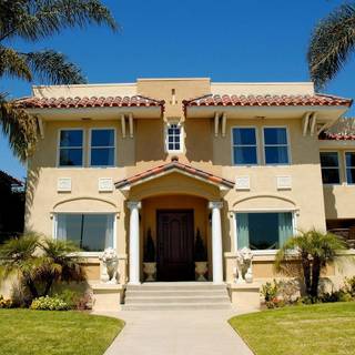 Beautiful house wallpaper