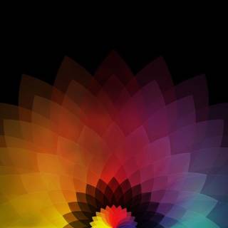 Abstract flower wallpaper