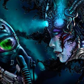 Digital art wallpaper