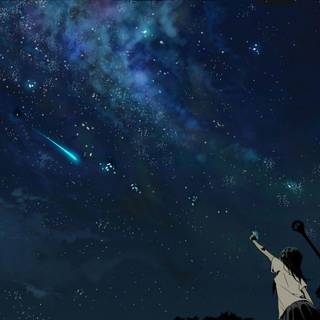 Shooting star backgrounds