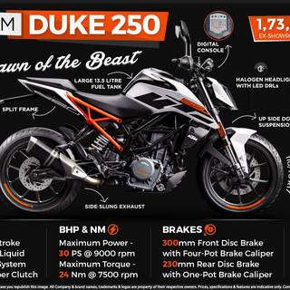 KTM 250 Duke wallpaper