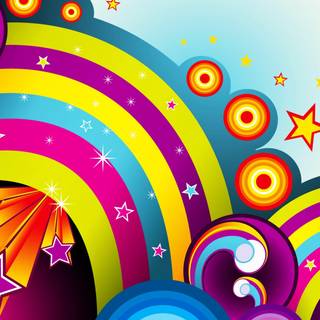 Abstract colorful wallpaper