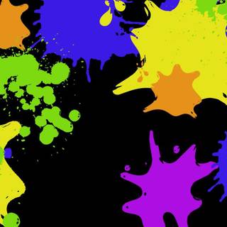 Cool splatter wallpaper