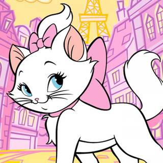 Cartoon cats wallpaper