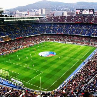 Camp Nou HD wallpaper