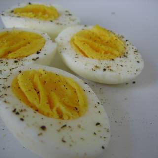 Hard boiled eggs wallpaper