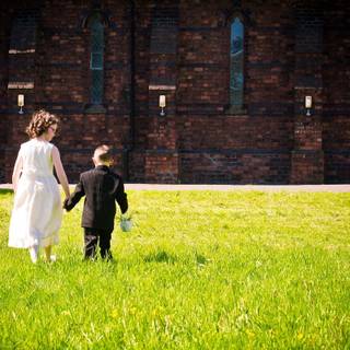 Brother and sister wallpaper