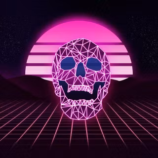 Retro wave wallpaper