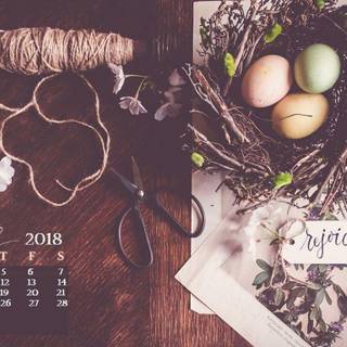 April 2018 wallpaper