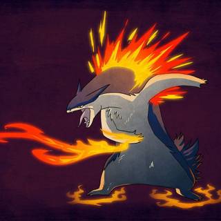 Typhlosion HD wallpaper