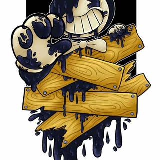 Bendy and the Ink Machine logo wallpaper