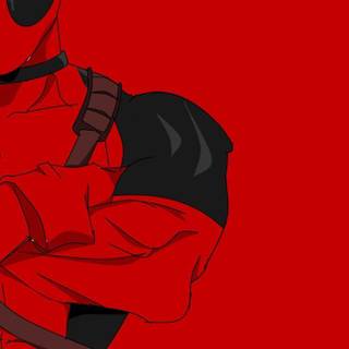 Deadpool pink wallpaper