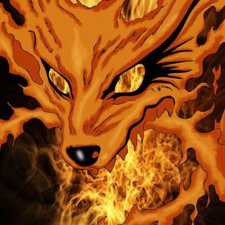 Naruto fox wallpaper