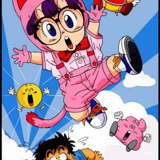 Arale Norimaki wallpaper