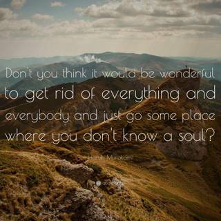 Haruki Murakami wallpaper