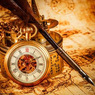 Pocket watch wallpaper