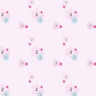 Hello Kitty floral wallpaper