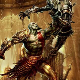 God of War game wallpaper
