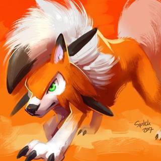 Lycanroc Dusk Form wallpaper
