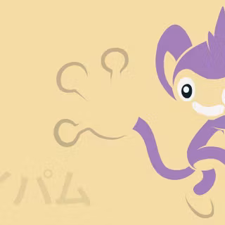 Aipom HD wallpaper