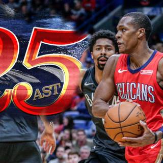 Rajon Rondo New Orleans Pelicans wallpaper