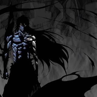 Anime black wallpaper