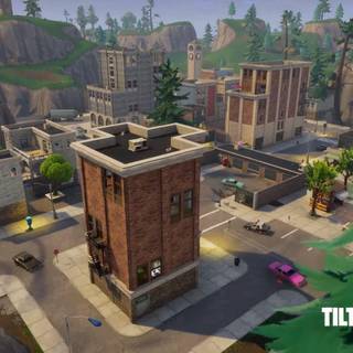 Tilted Towers wallpaper