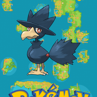 Murkrow HD wallpaper