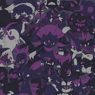 Dark-type Pokémon wallpaper