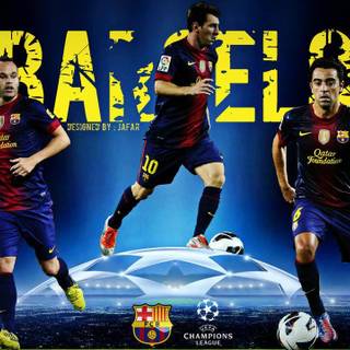Barcelona squad wallpaper