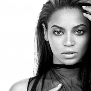 Beyonce white background