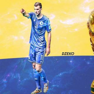 Edin Džeko wallpaper