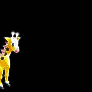 Girafarig HD wallpaper