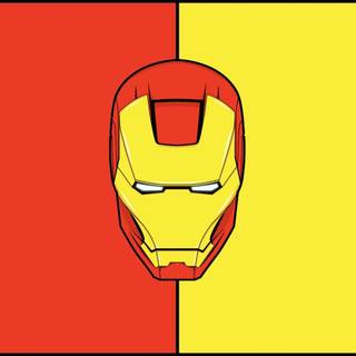 Iron Man cartoon wallpaper